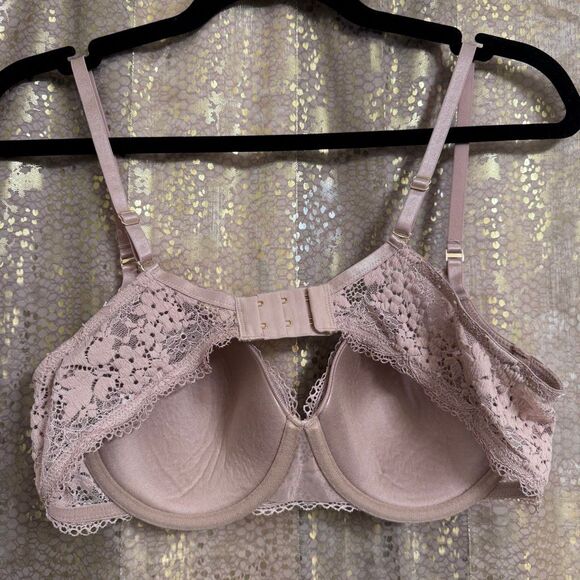 ThirdLove All Day Lace Underwire T-Shirt Bra Taupe Tan Size 36B 1/2 - Picture 2 of 13